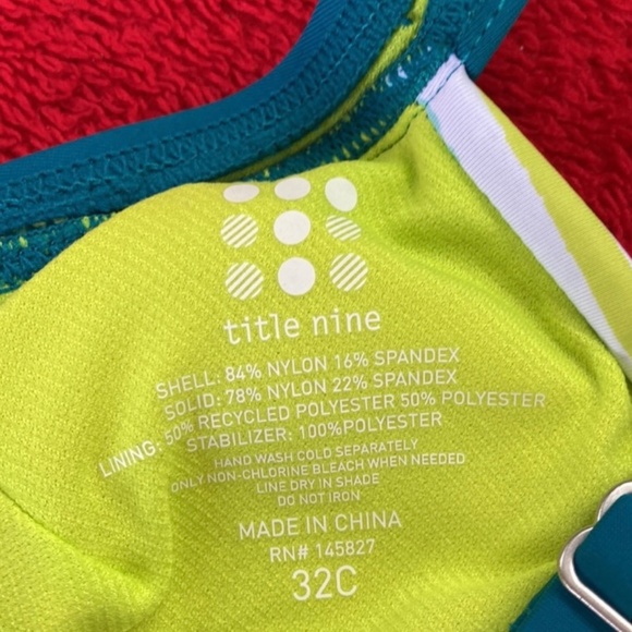 Title Nine Swim Tankini NWT - Picture 4 of 6